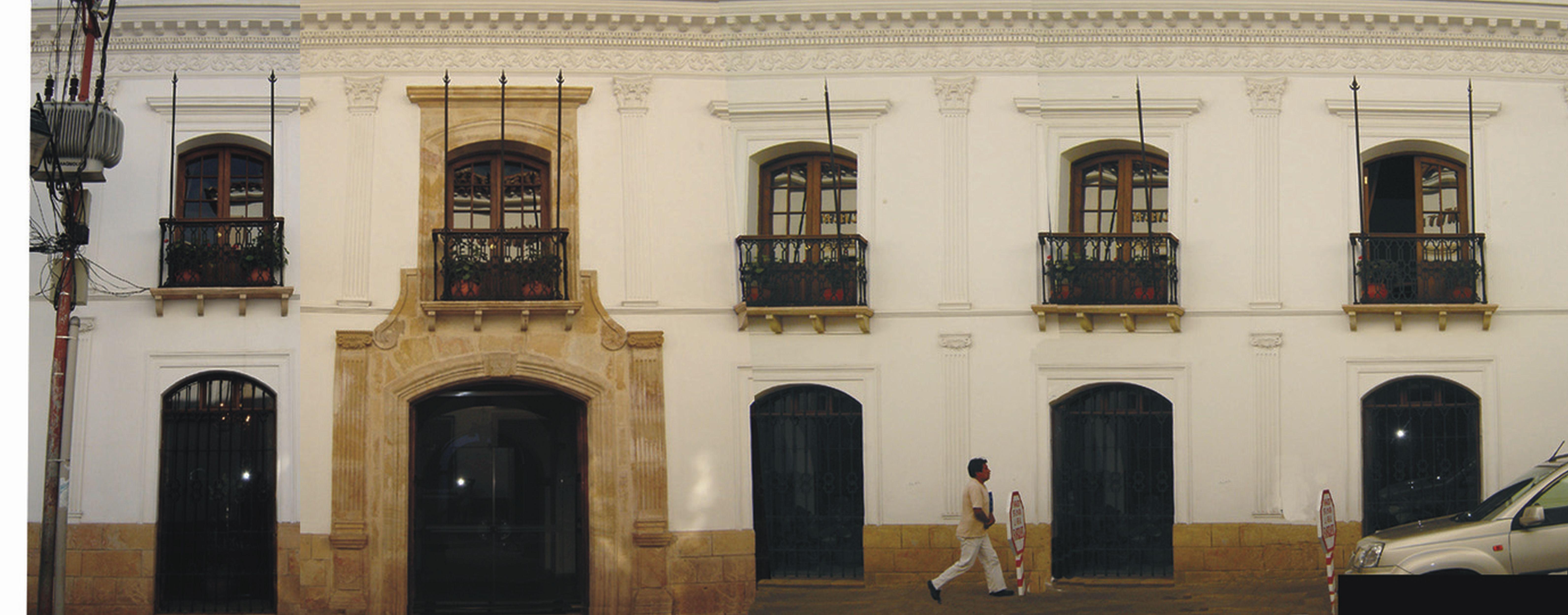 Parador Santa Maria La Real Sucre Buitenkant foto